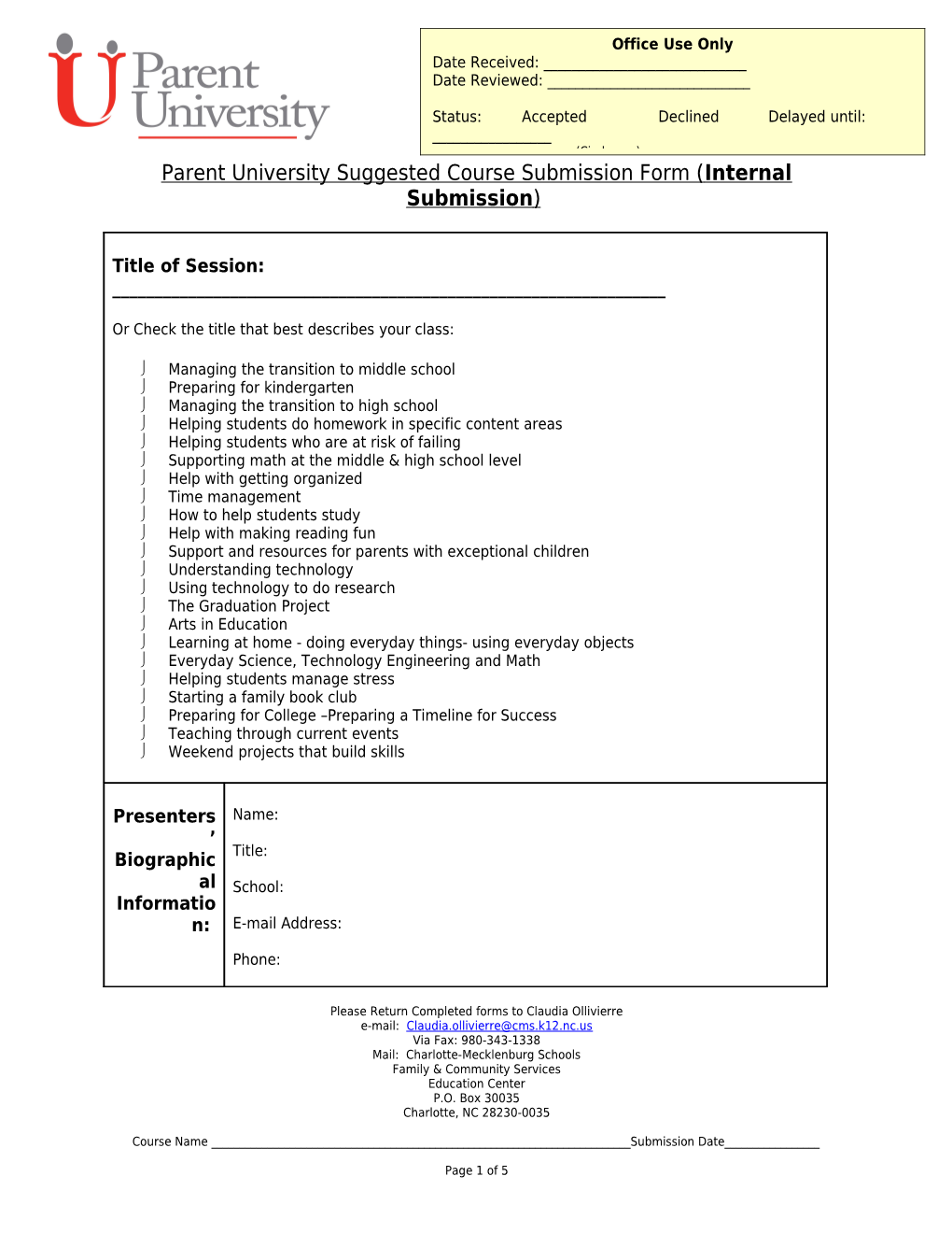 Parent Teen Communication Forum (For Parents and Their Teens)