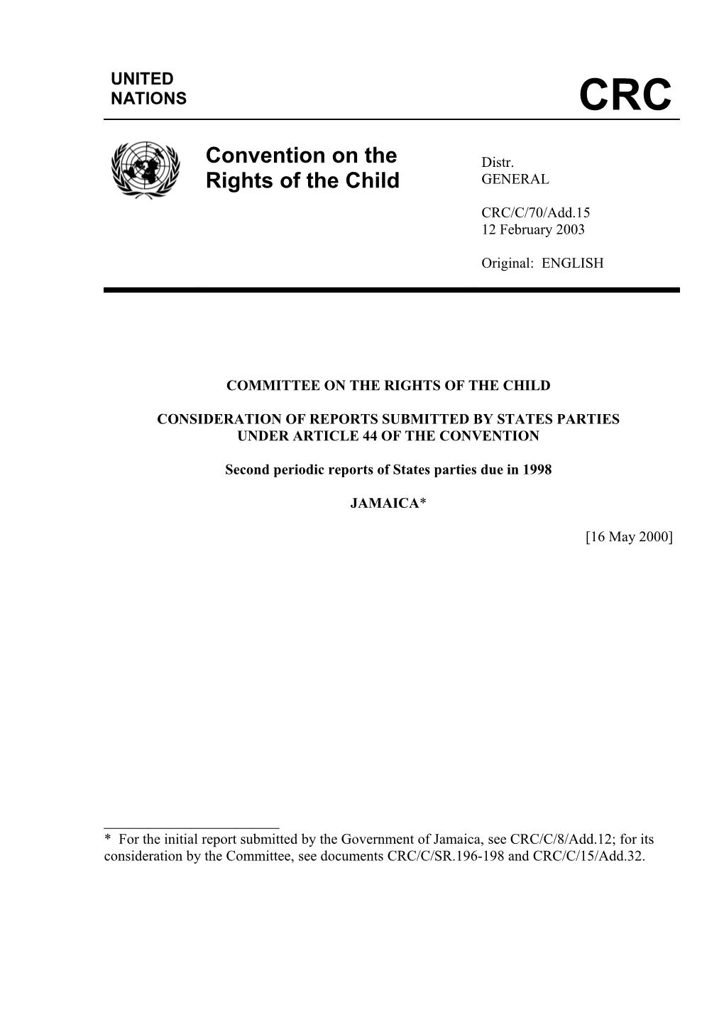 Committee on the Rights of the Child s6