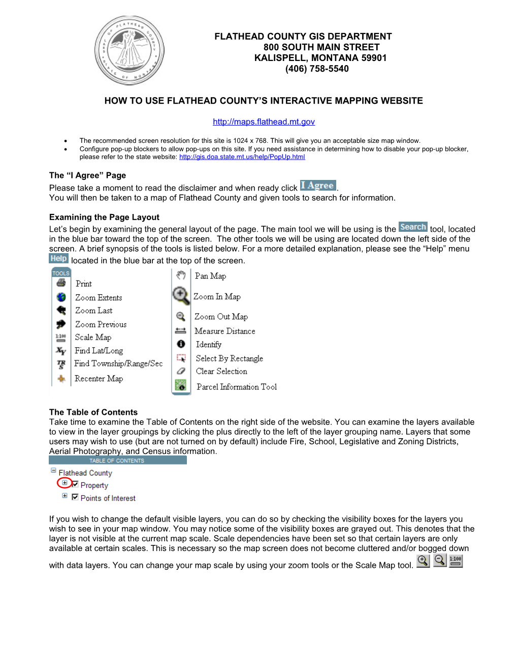 Viewing Ownership & Maps on the Internet