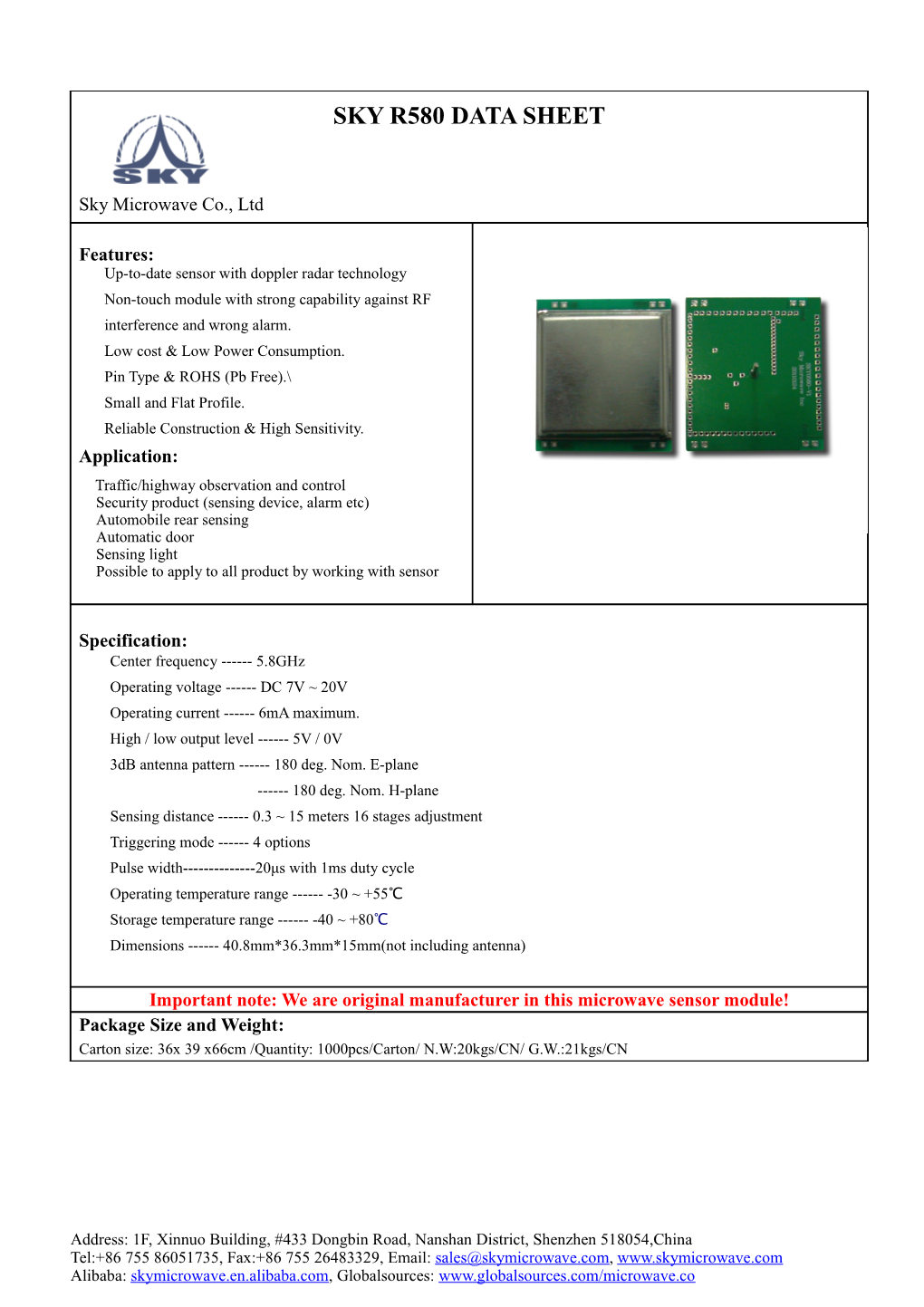 Cat-5 Quote Sheet