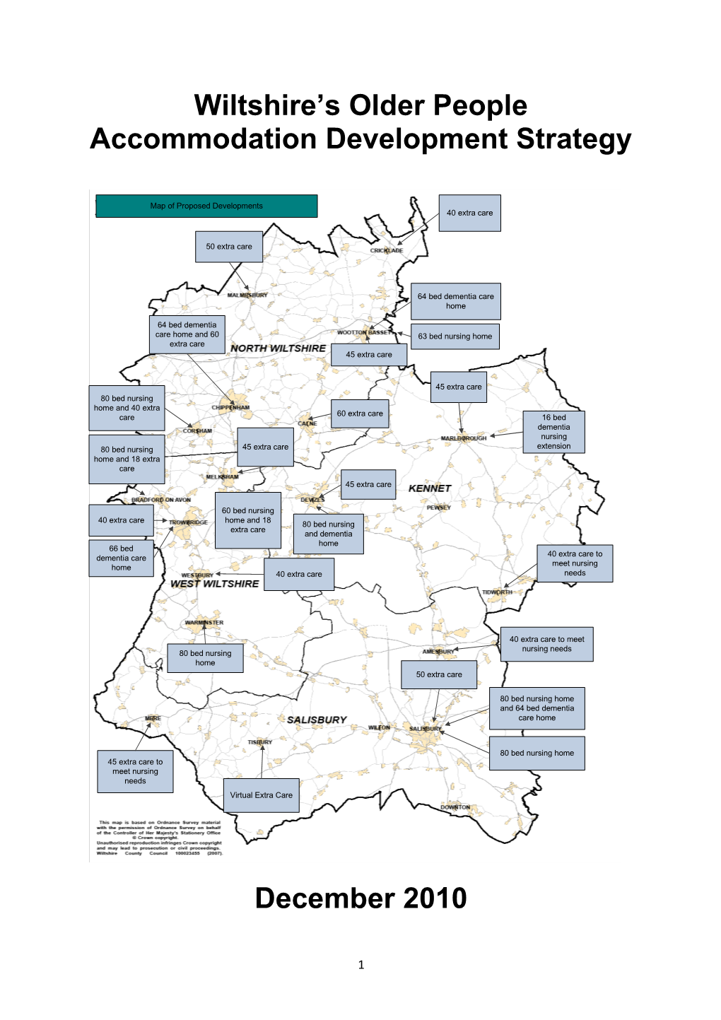 Wiltshire S Older People Accommodation Development Strategy