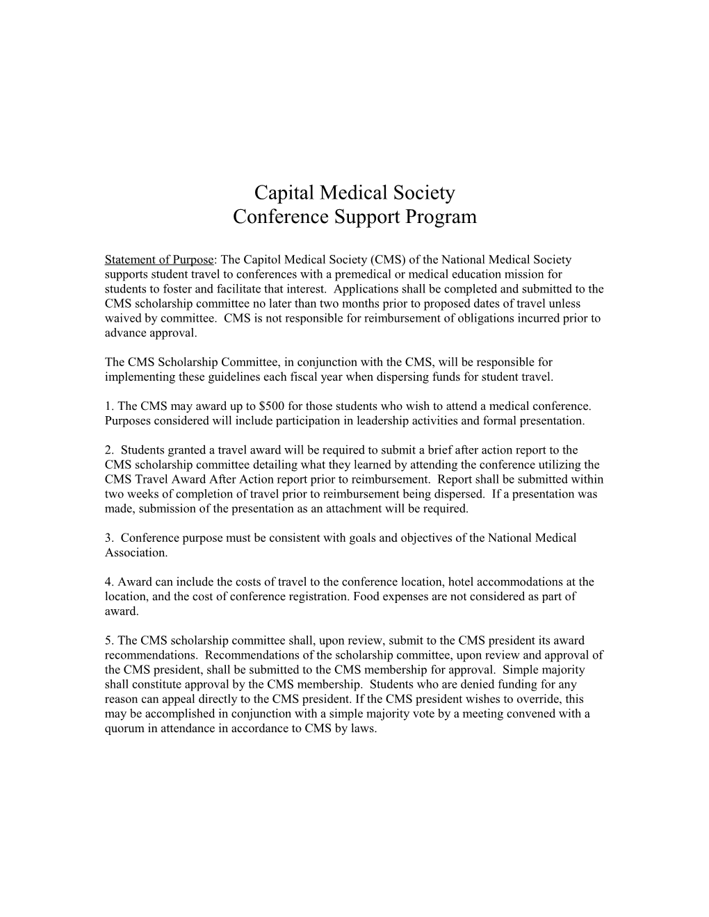 Capitol Medical Society