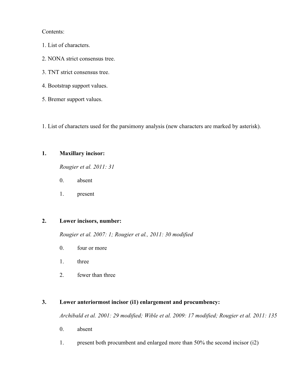 2. NONA Strict Consensus Tree