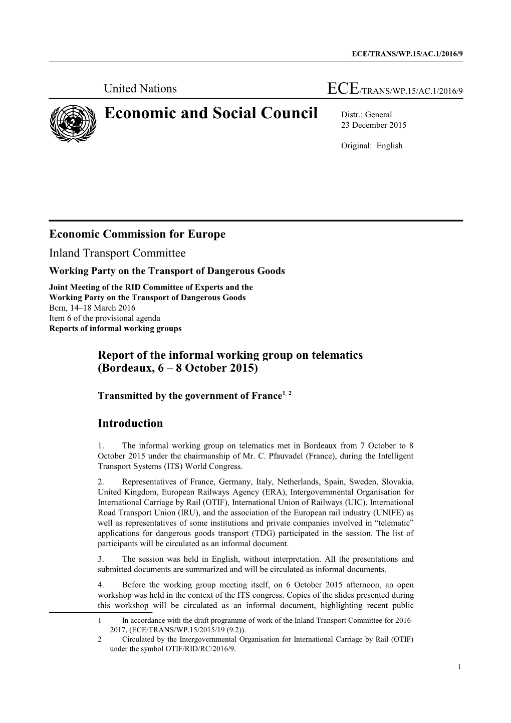 Economic Commission for Europe s41