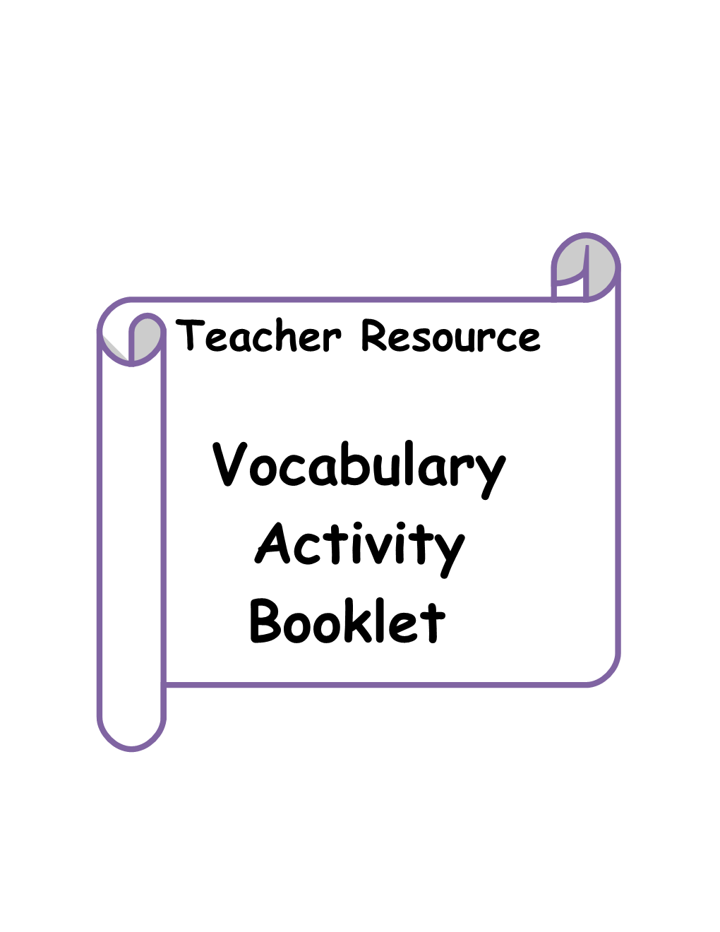 Revised Vocab Activity Book
