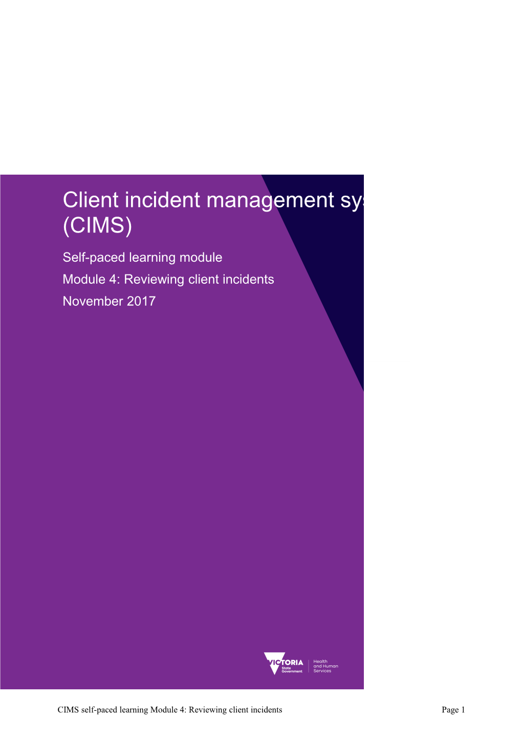 CIMS-Learning-Module-4-Reviewing-Client-Incidents