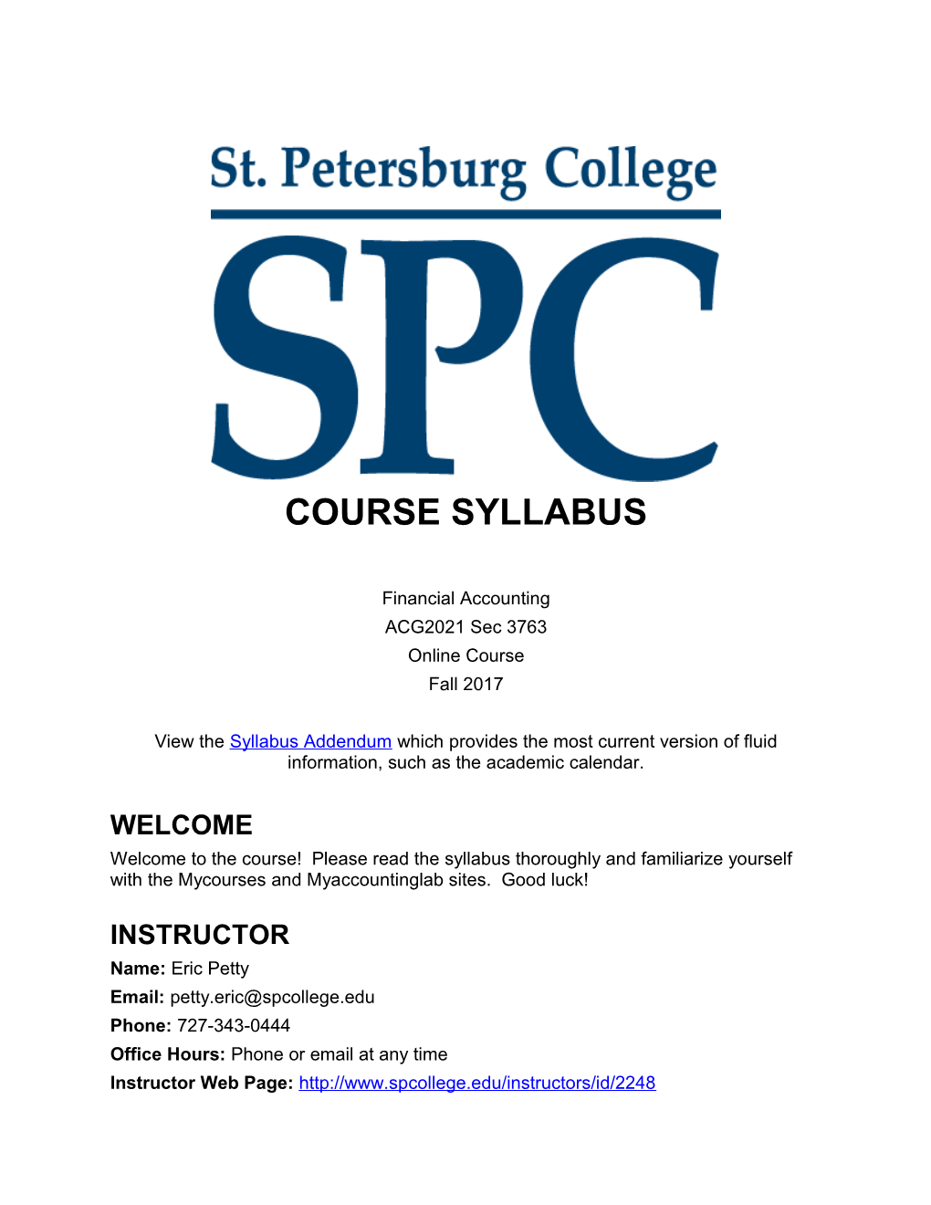 Course Syllabus s33