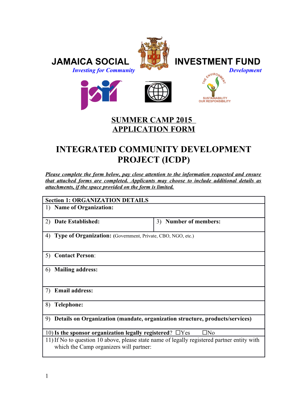 Jamaica Social Investment Fund s2