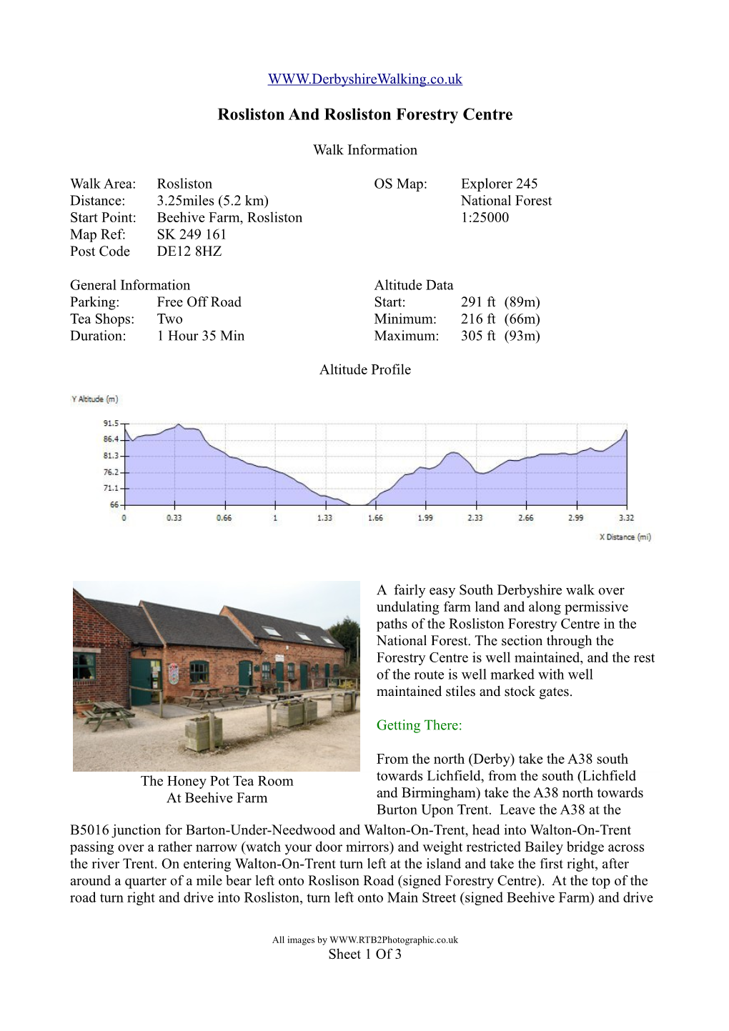 Rosliston and Rosliston Forestry Centre