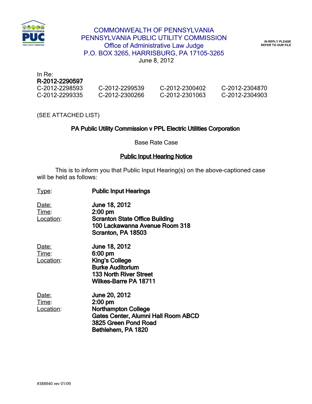Harrisburg Public Input Notice s1