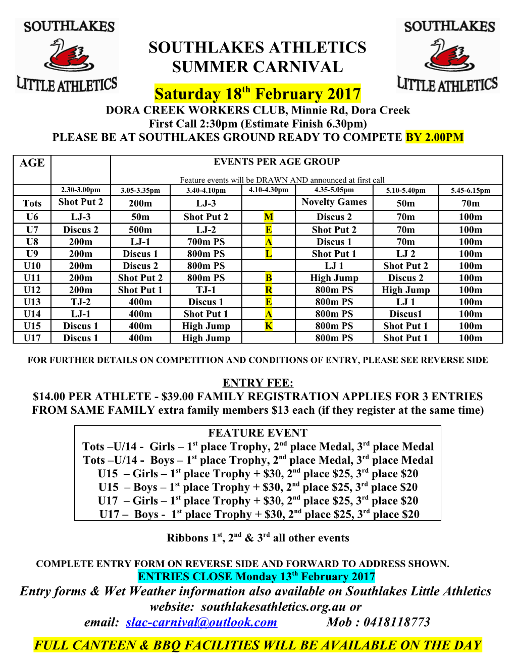 Southlakes Little Athletics