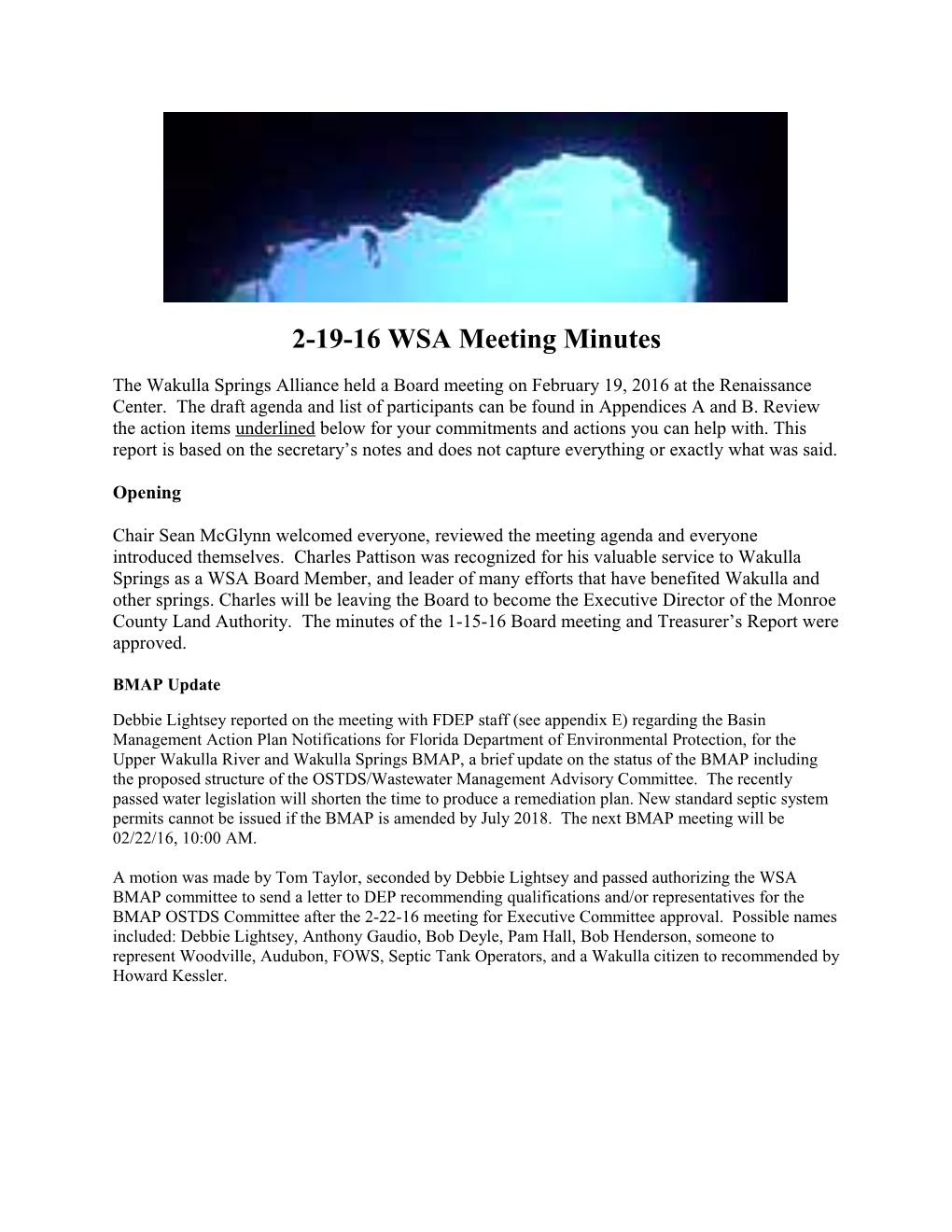 2-19-16 WSA Meeting Minutes