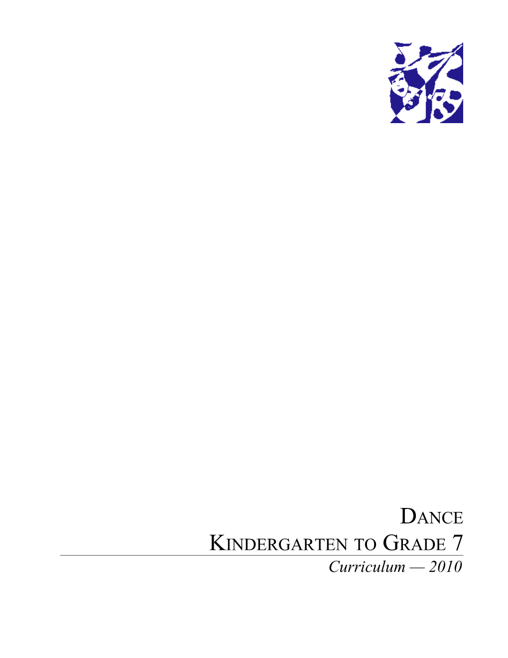 Dance Kindergarten to Grade 7