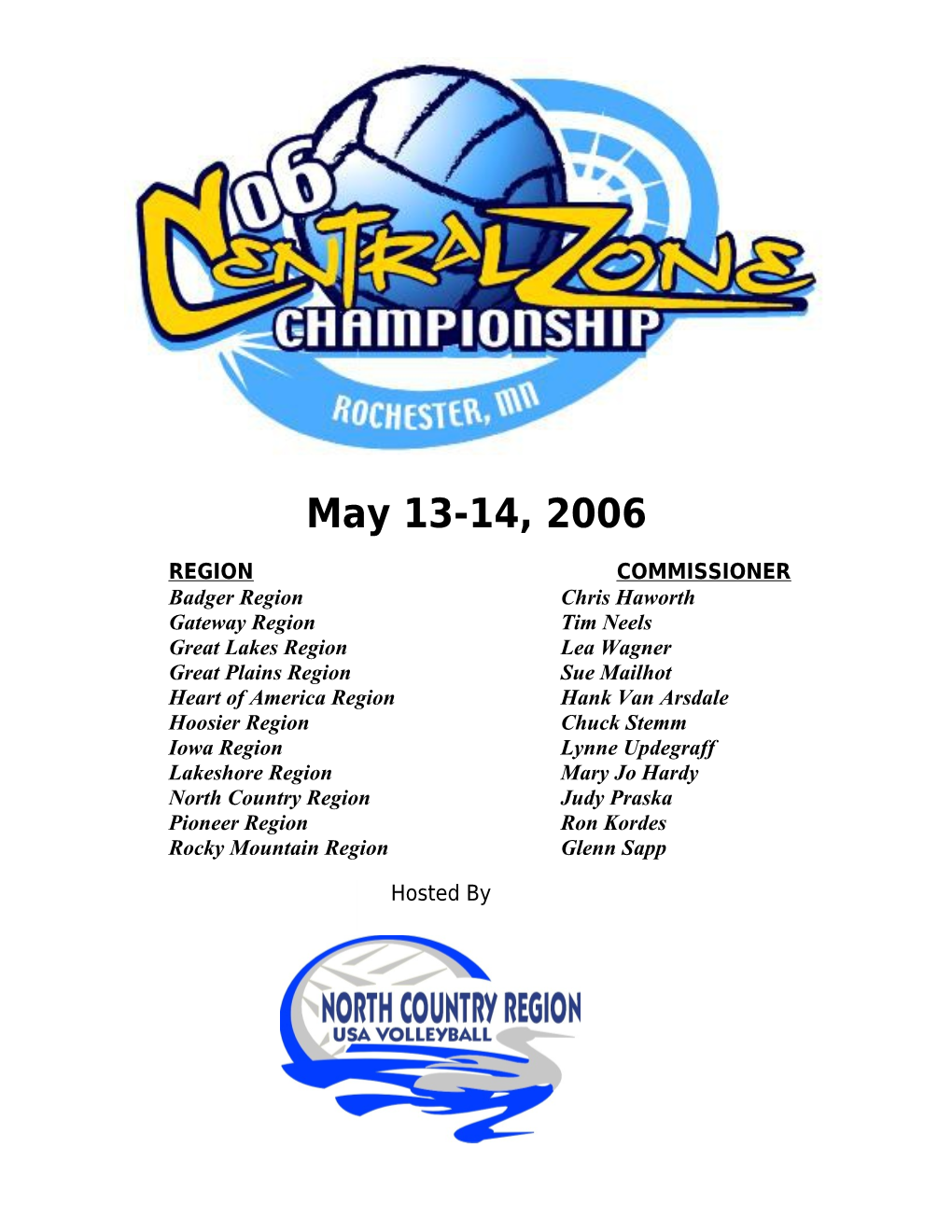 2001 Central Zone Championships