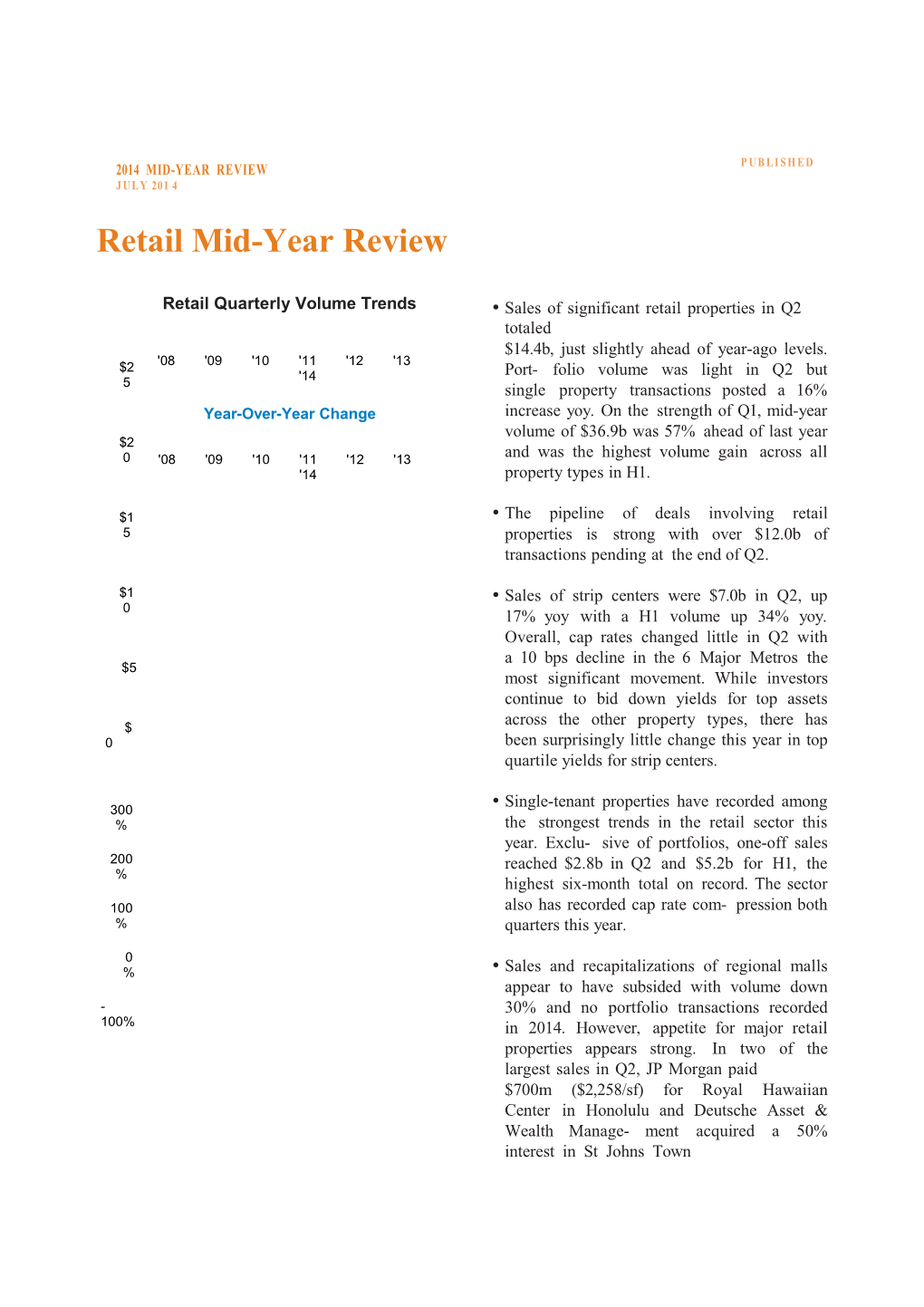Retail Mid-Year Review