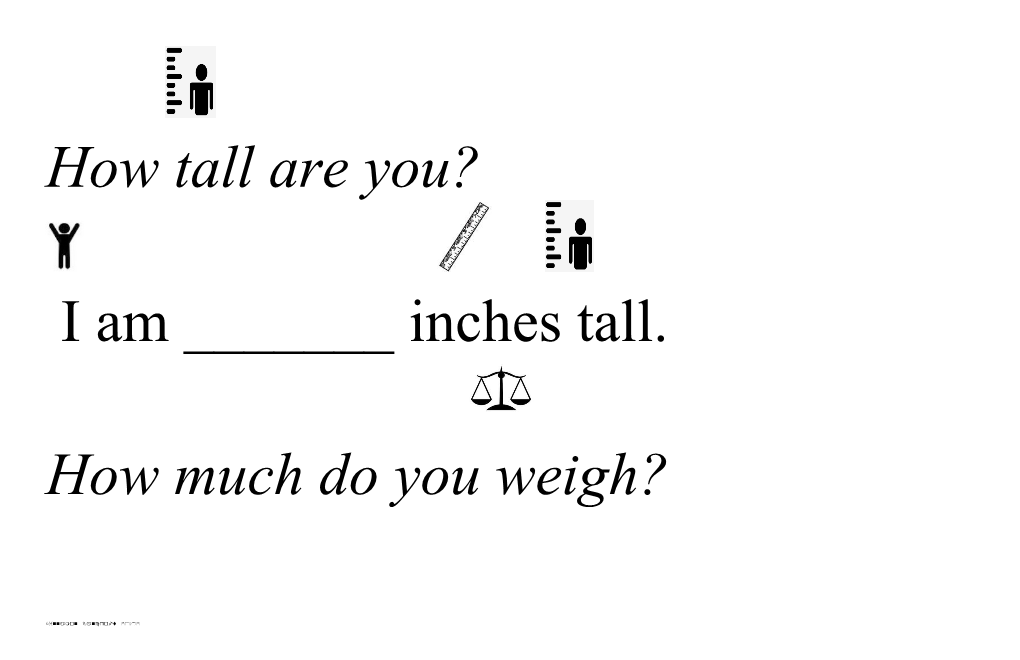 How Tall Are You?