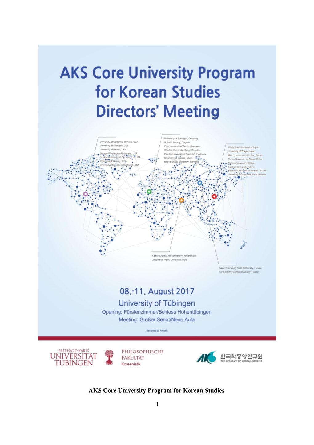AKS Core University Program for Korean Studies