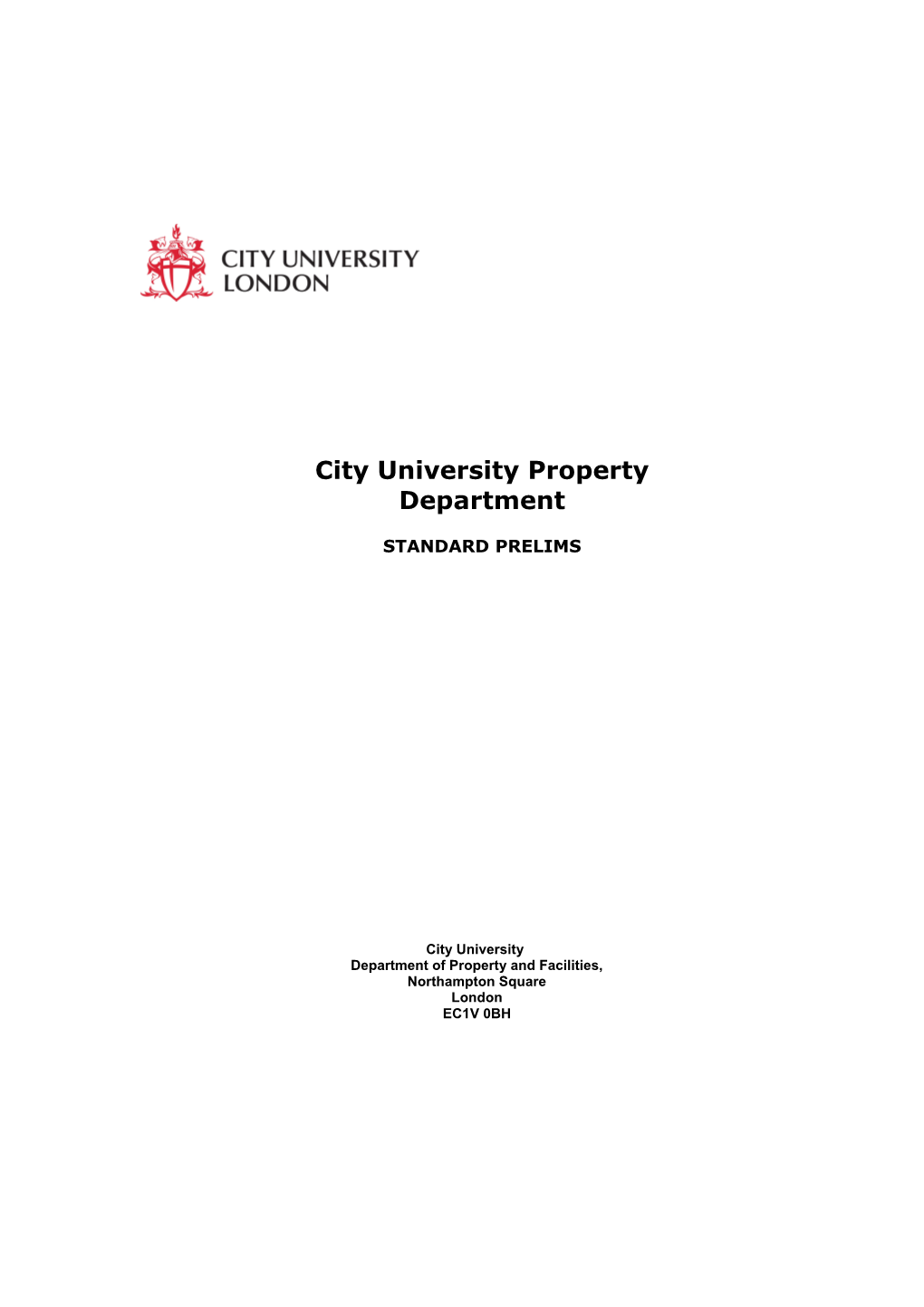 Department of Property and Facilities