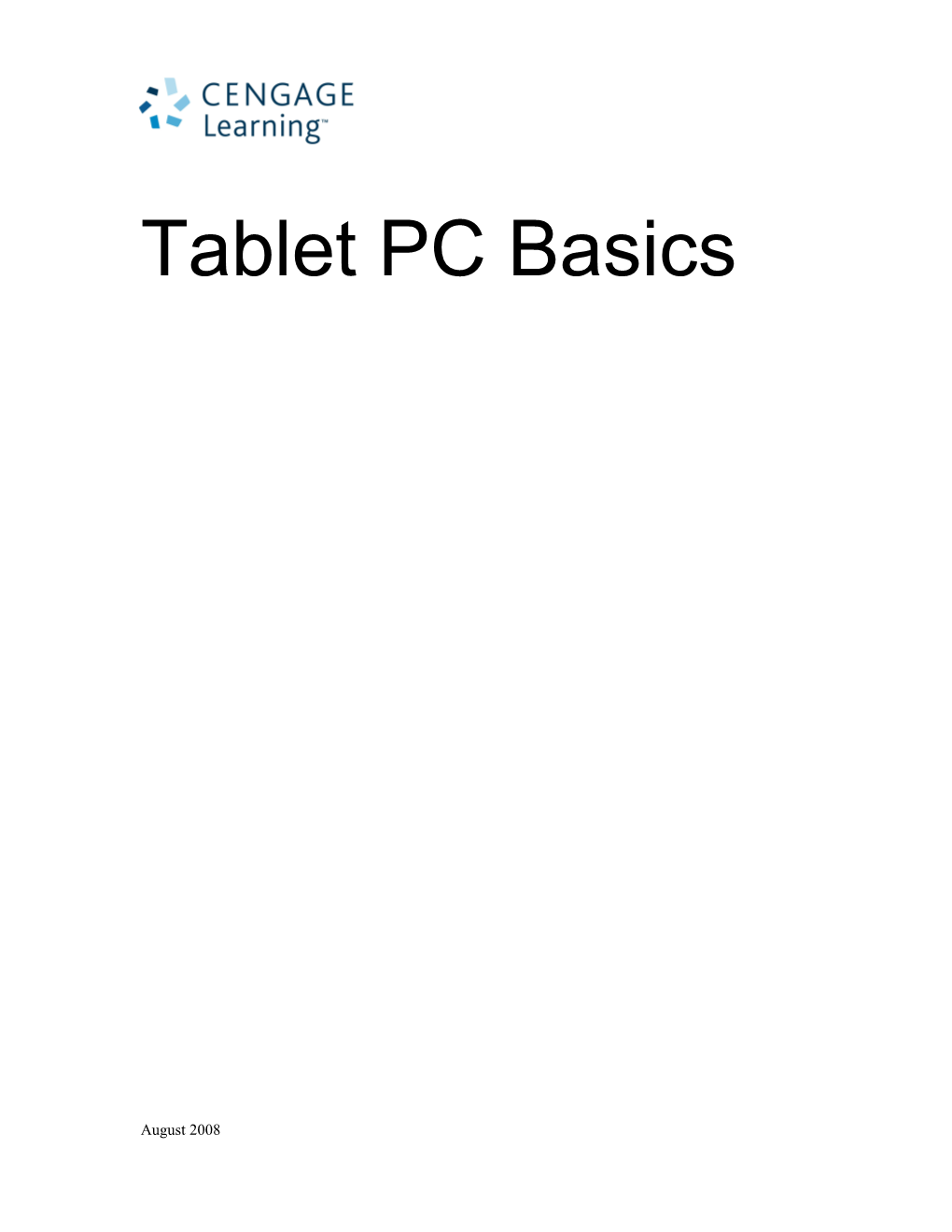 Tablet PC Basics s1