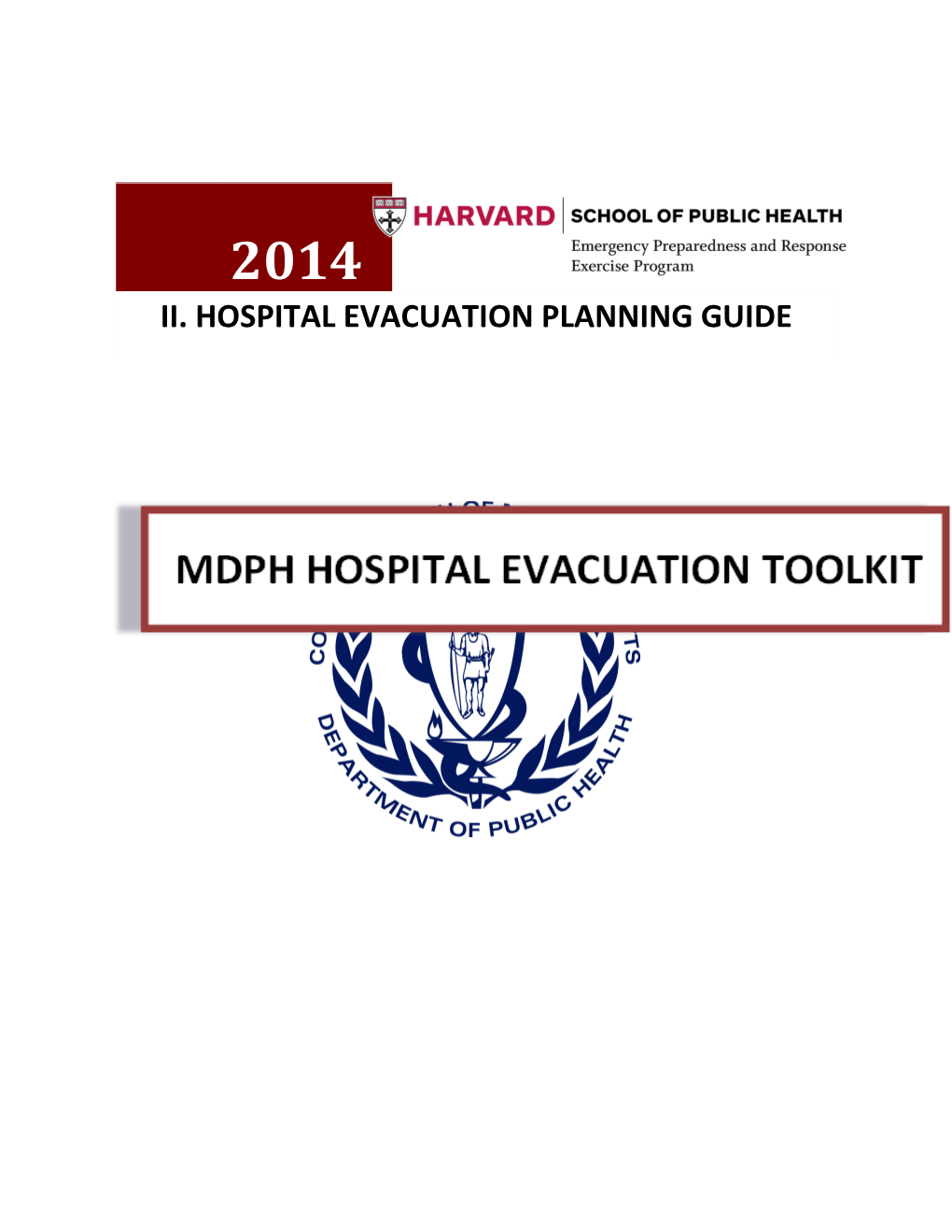 Hospital EVACUATION Planning Guide