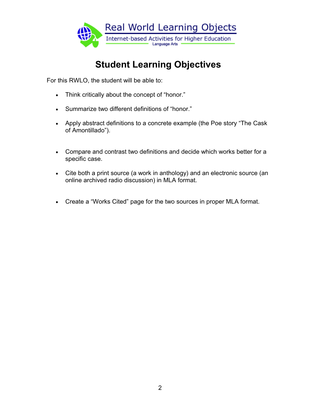 Language Arts RWLO Template Title Placeholder s1