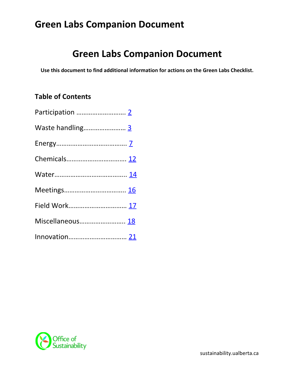 Green Labs Companion Document - V4 - ED's Edits