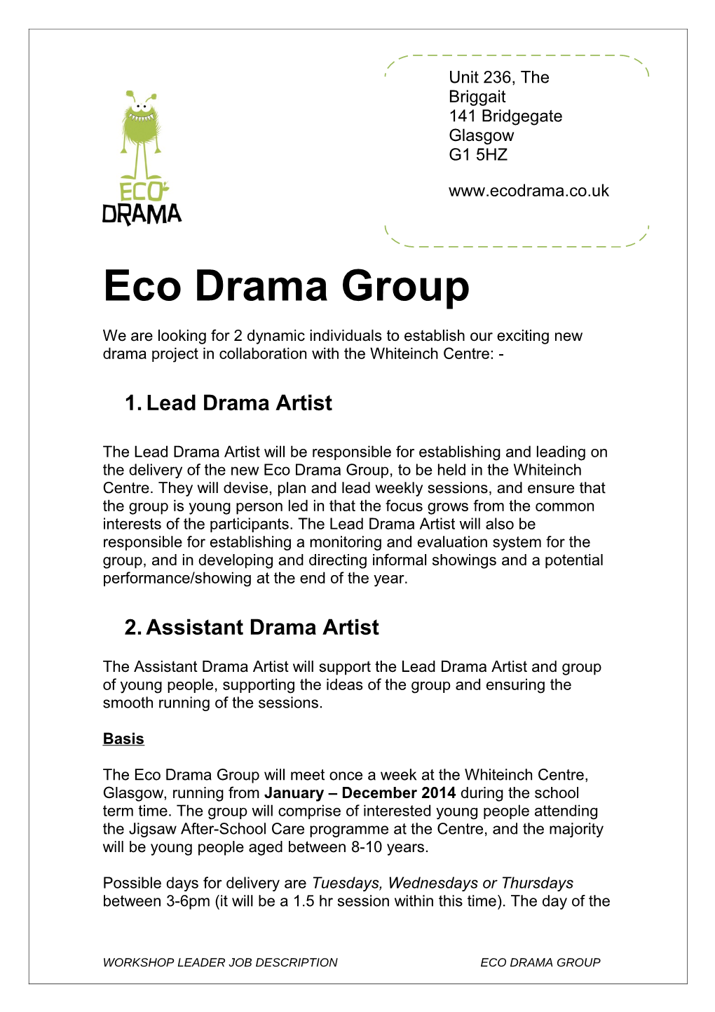 Eco Drama Group