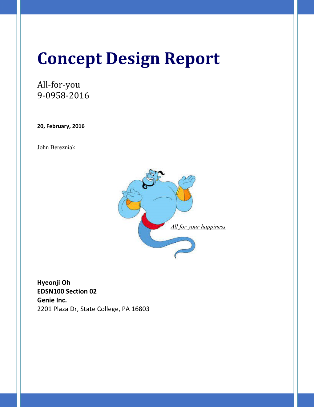 Project Concept Report Template s1