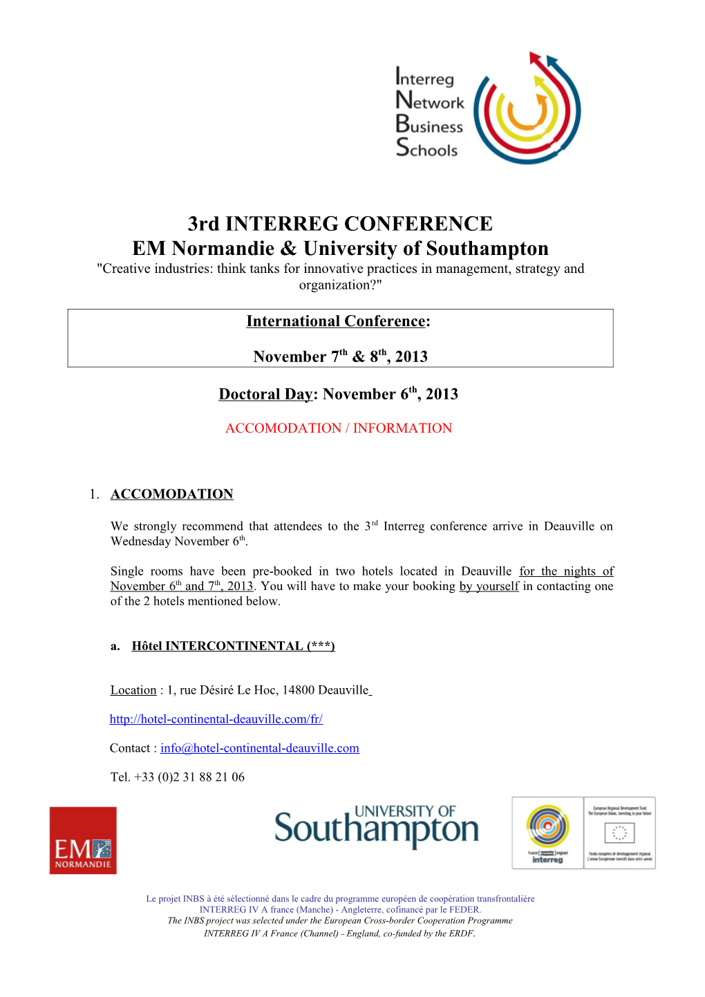 International Conference s1