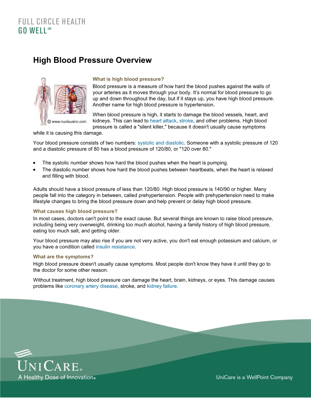 What Is High Blood Pressure?
