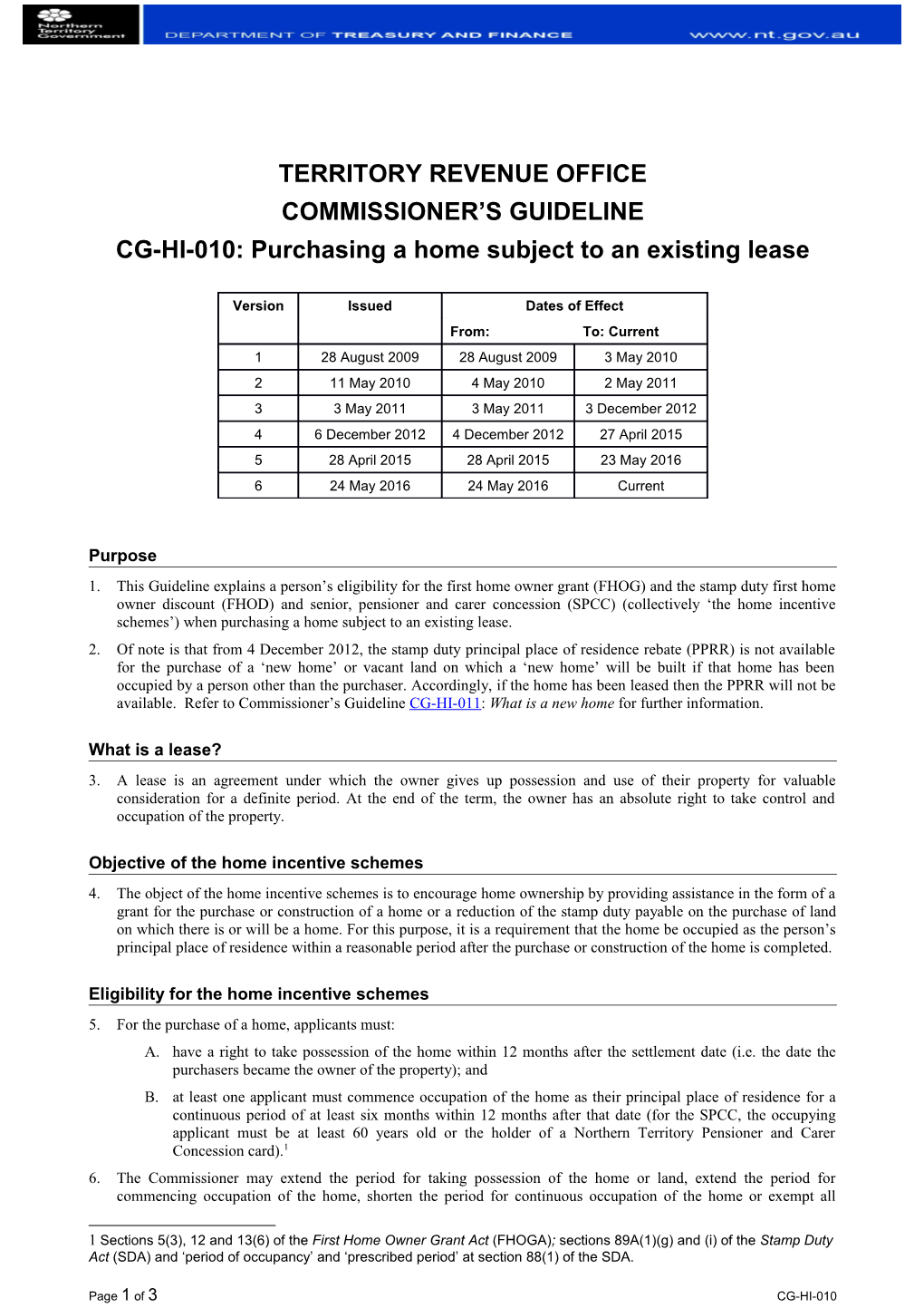 Purchasing a Home Subject to an Existing Lease