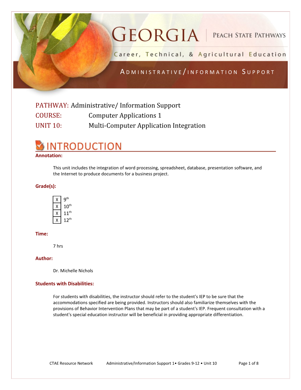 UNIT10: Multi-Computer Application Integration