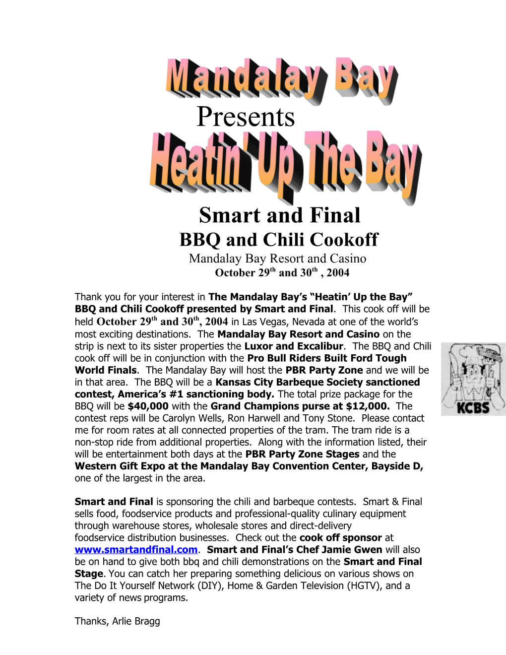 BBQ and Chili Cookoff