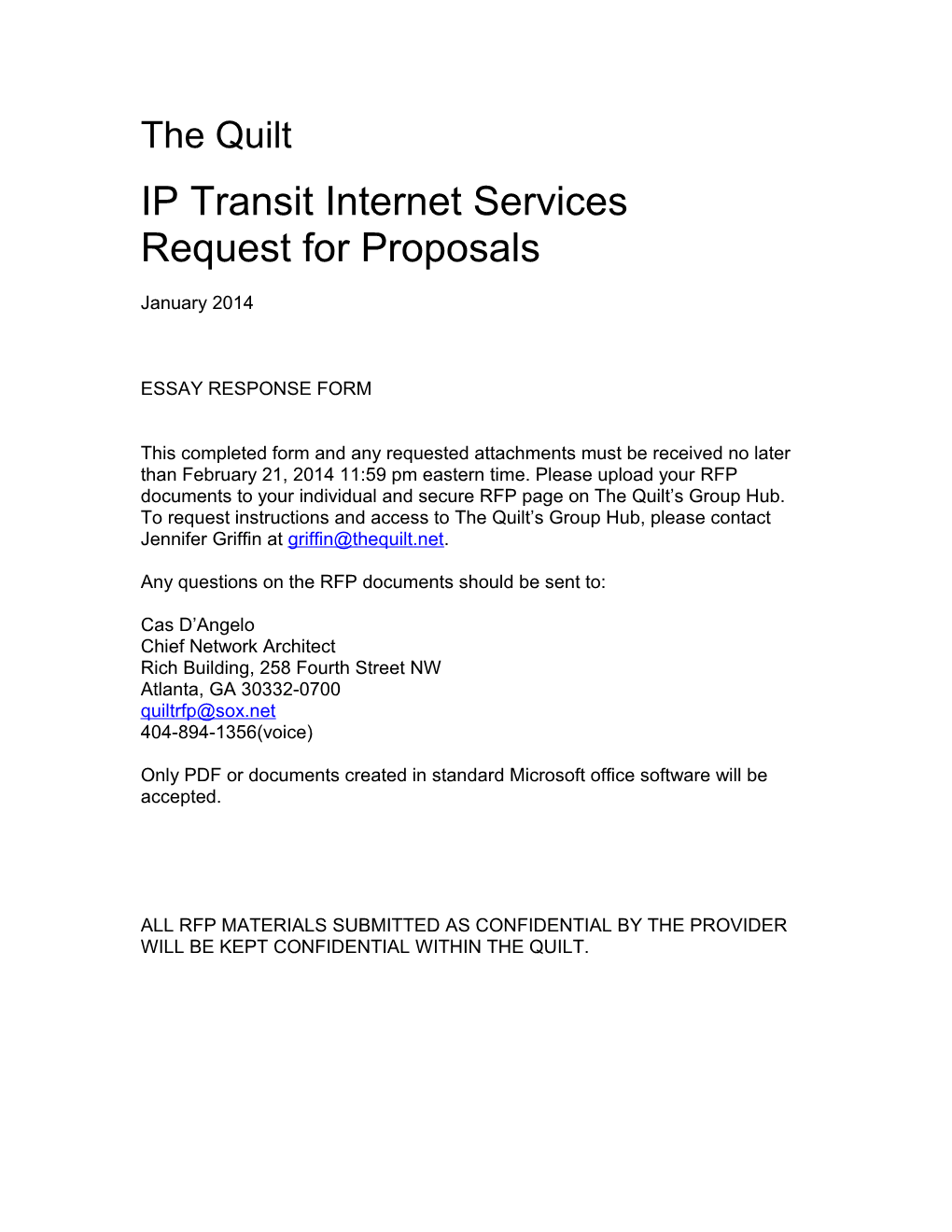 IP Transit Internet Services