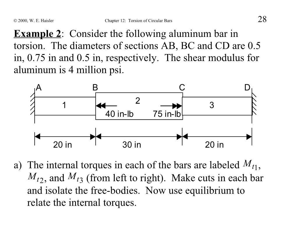 Chapter 11 - Stress, Strain and Deformation in Solids