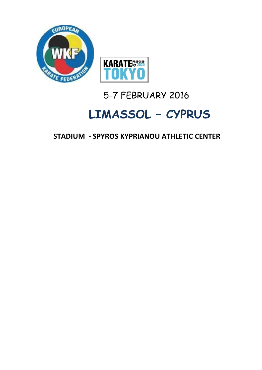 Limassol 2016 Bulletin Final