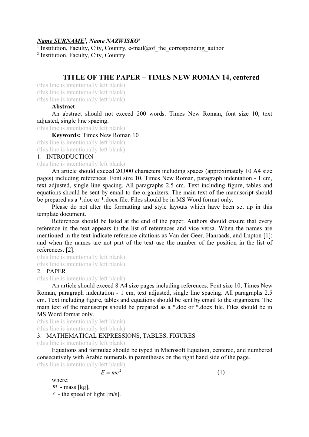 Instrukcja Przygotowania Referatu TLM09