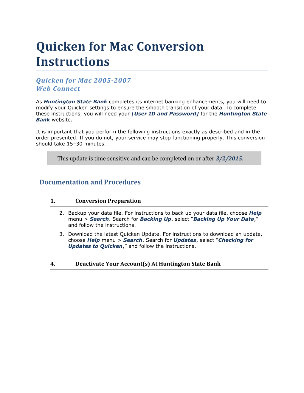 Quicken for Mac Conversion Instructions s2