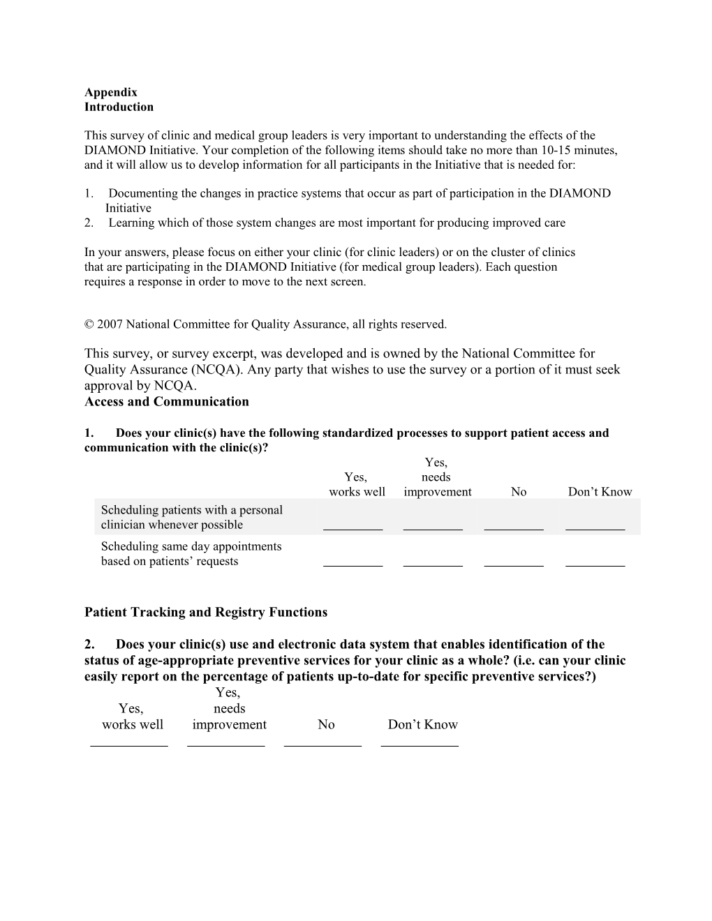 This Survey of Clinic and Medical Group Leaders Is Very Important to Understanding The