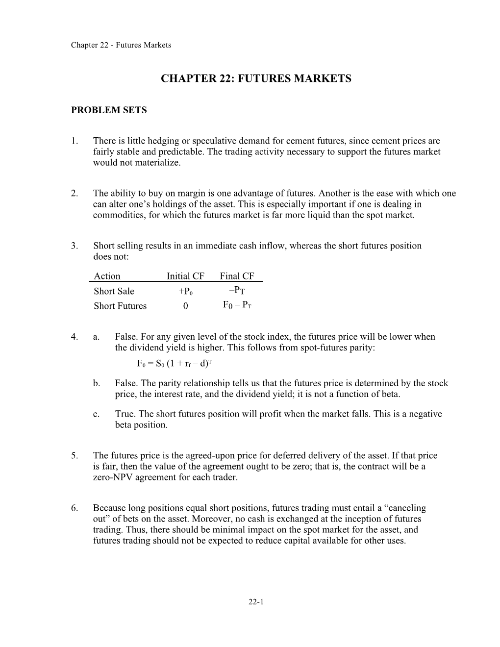 Soln Ch 21 Futures Intro