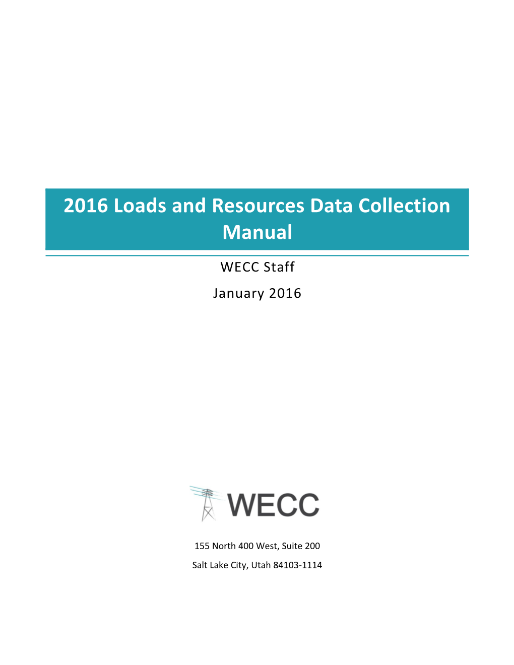 LAR Data Collection Manual