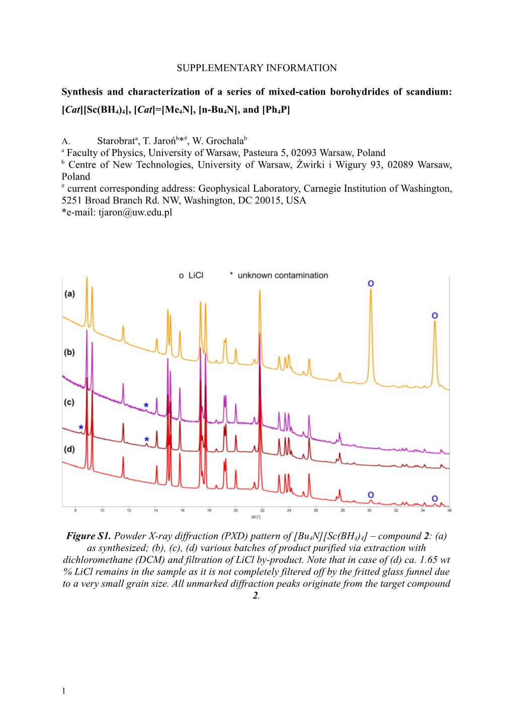 Synthesis and Characterization of a Series of Mixed-Cation Borohydrides of Scandium: Cat