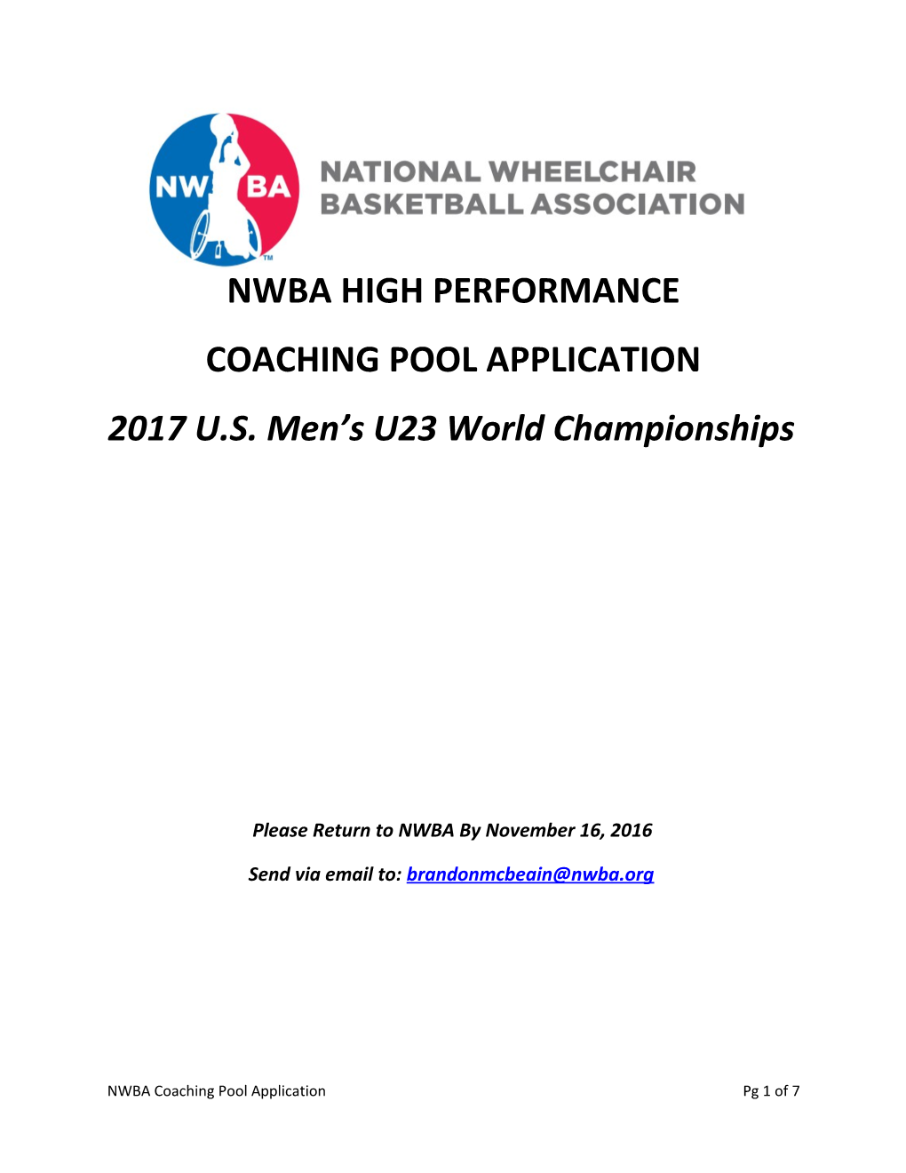 Nwba High Performance