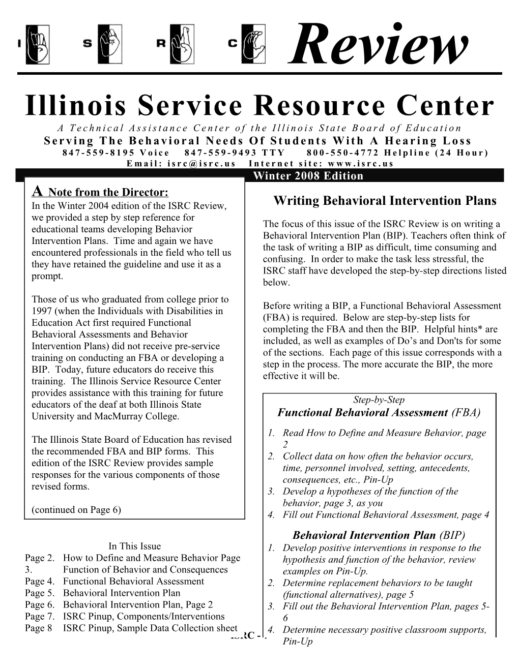 Illinois Service Resource Center