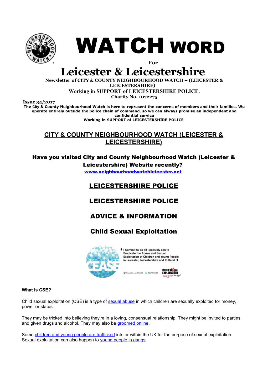 Leicester & Leicestershire s3