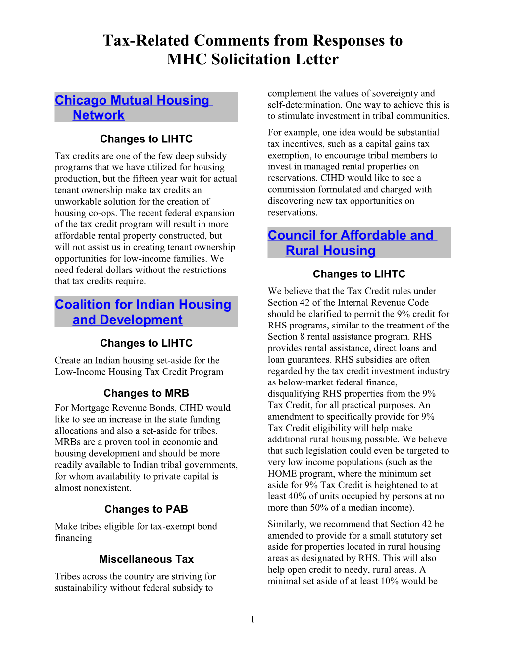 Chicago Mutual Housing Network