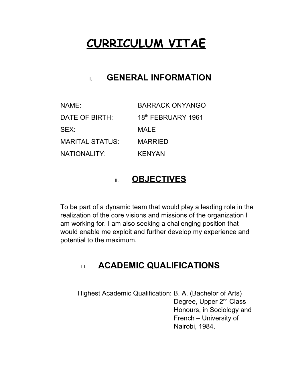 Curriculum Vitae s257