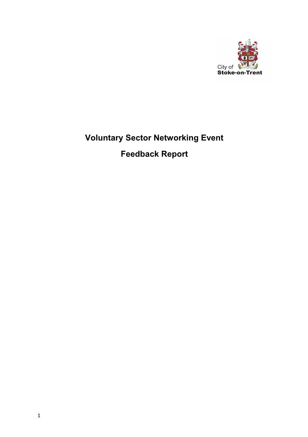 Voluntary Sector Networking Event