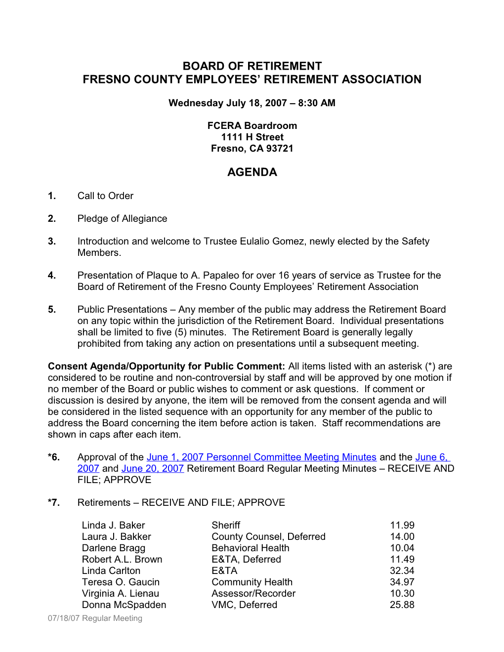 Fresno County Board of Retirement s7