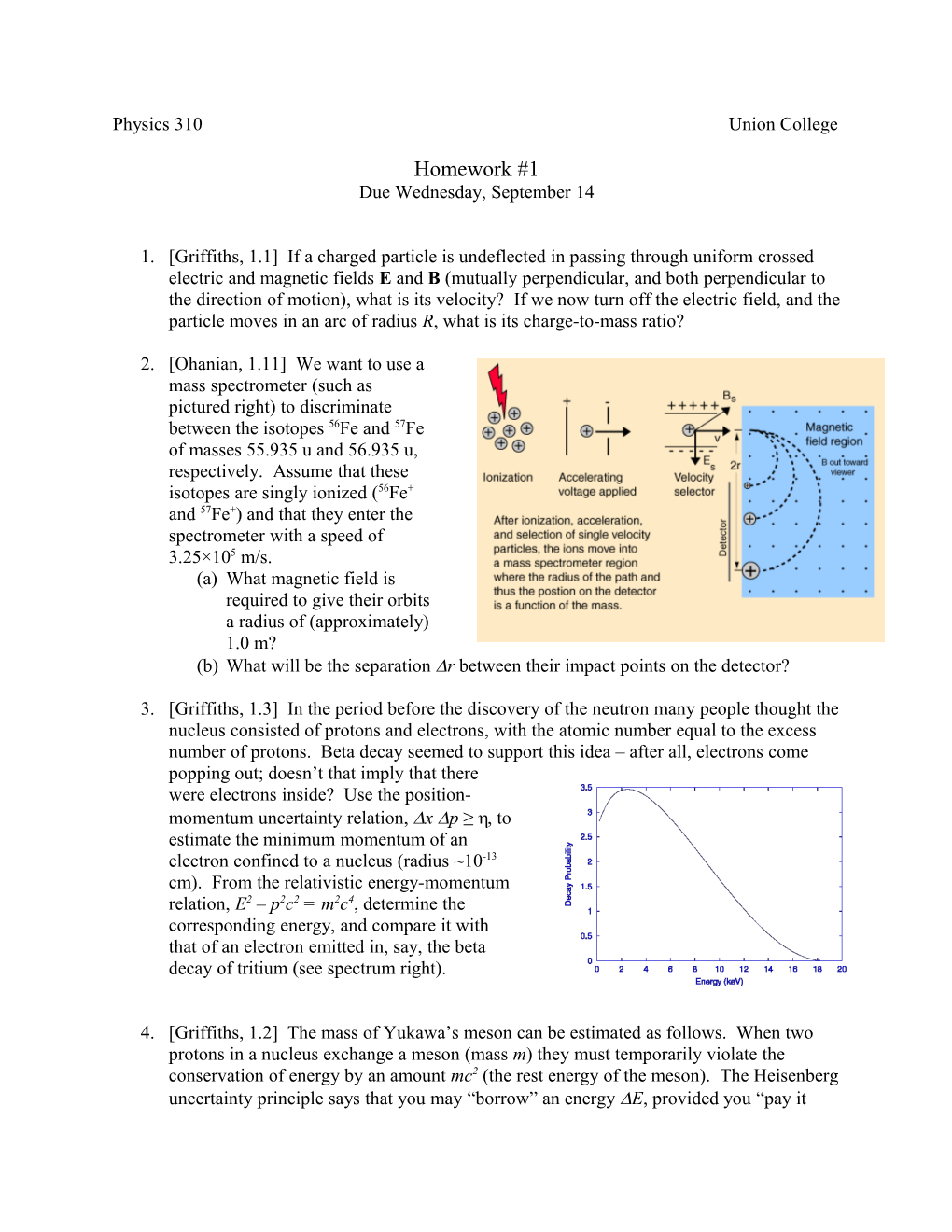 Physics 310Union College